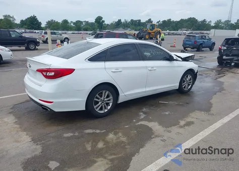 2015 Hyundai Sonata Se from USA, damaged, VIN 5NPE24AF7FH207586